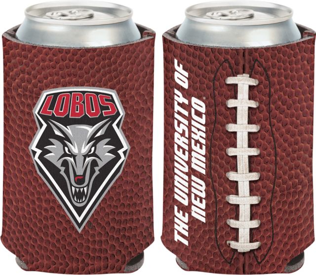 University of New Mexico 12oz Football Can Cooler
