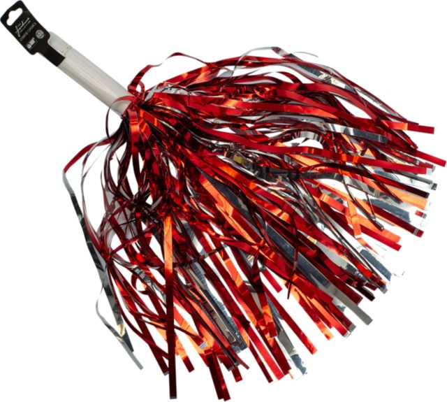 University of New Mexico Short Stick Shimmer Pom