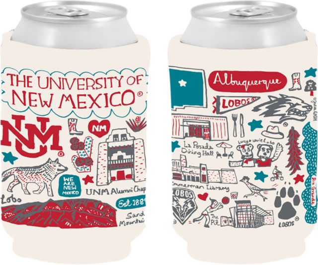 University of New Mexico Julia Gash Can Coozie
