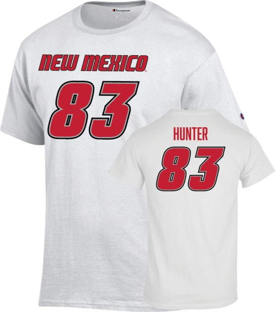 University of New Mexico Football T-Shirt Everett Hunter - 83