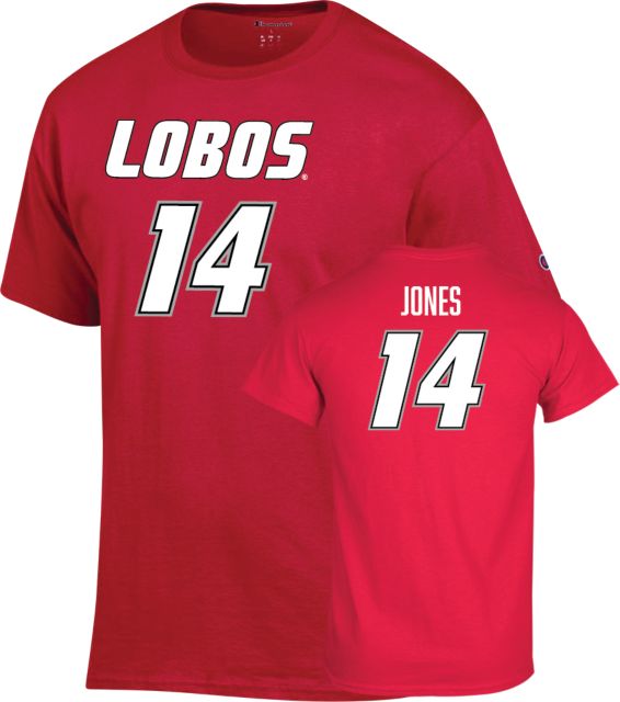University of New Mexico Football T-Shirt Duece Jones - 14