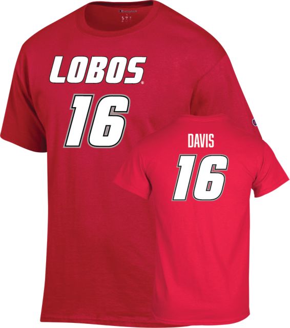 University of New Mexico Football T-Shirt Ryan Davis - 16