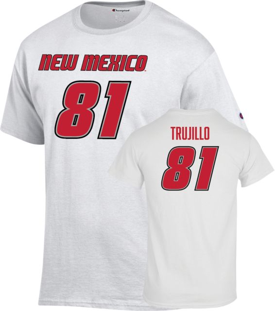 University of New Mexico Football T-Shirt Nic Trujillo - 81