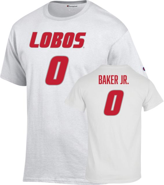 University of New Mexico Men's Basketball T-Shirt Jemarl Baker Jr - 0