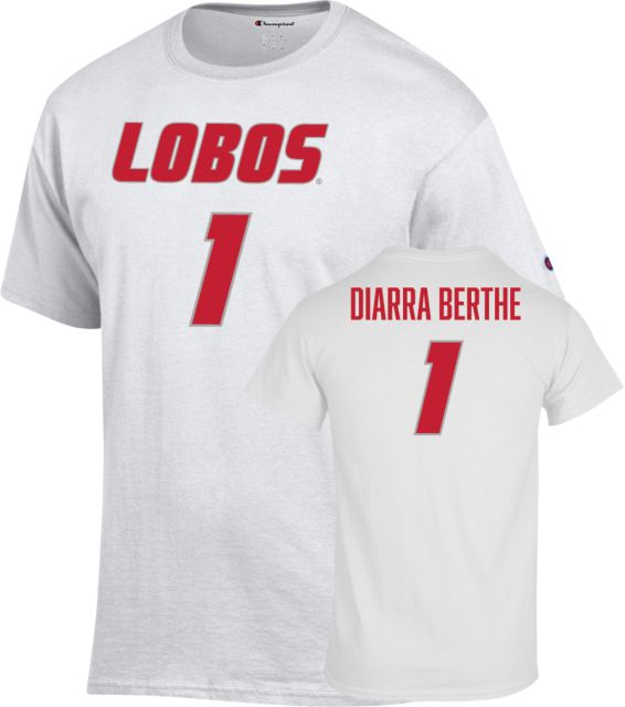 University of New Mexico Women's Basketball T-Shirt Nahawa Diarra Berthe - 1