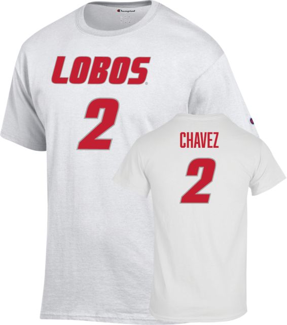 University of New Mexico Women's Basketball T-Shirt Natalia Chavez - 2