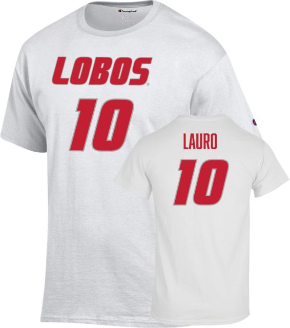 University of New Mexico Women's Basketball T-Shirt Paris Lauro - 10