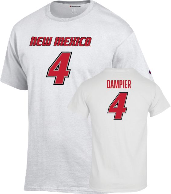 New Mexico Football T-Shirt Devon Dampier - 4 - ONLINE ONLY