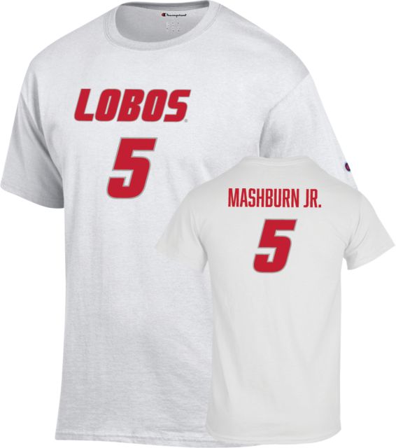 University of New Mexico Basketball Jamal Mashburn Jr. - 5 - ONLINE ONLY