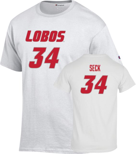 University of New Mexico Basketball Birima Seck - 34 - ONLINE ONLY