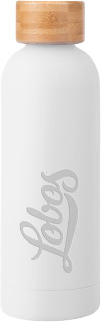 University of New Mexico Blair Stainless Steel Bottle w/ Bamboo Lid 17 oz