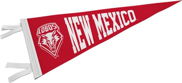 University of New Mexico Lobos 12'' x 30'' Pennant