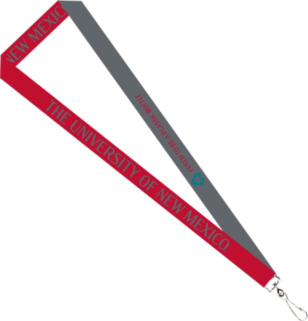 University of New Mexico Recycled Lanyard