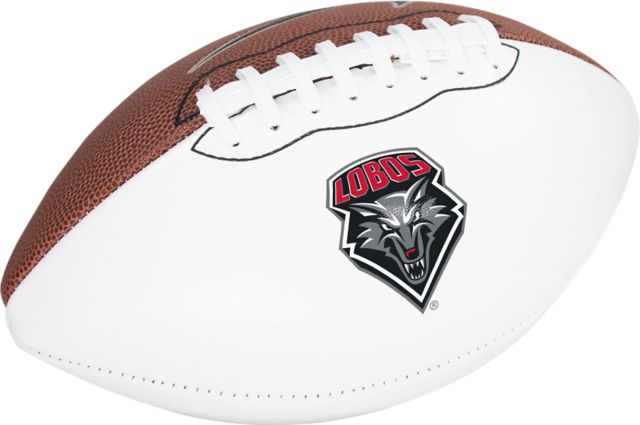 University of New Mexico Autographed Football