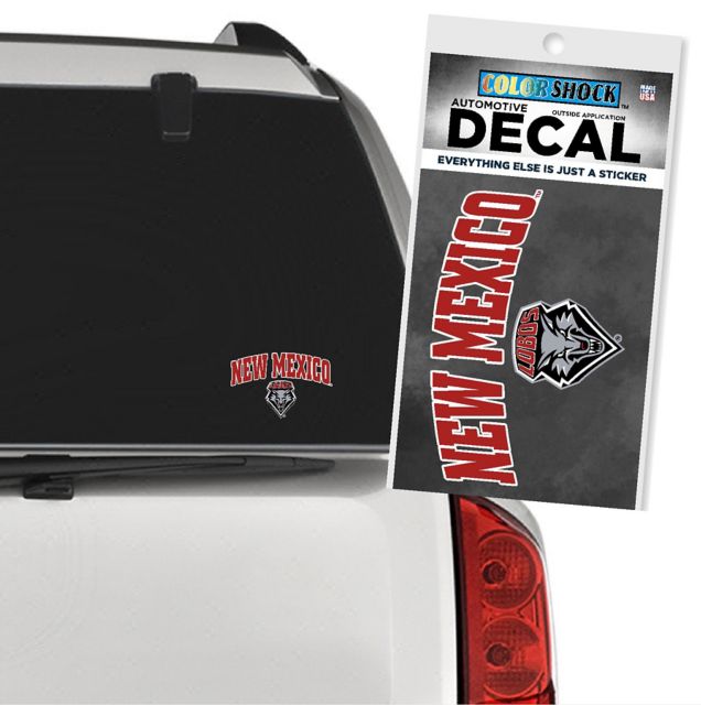 University of New Mexico Lobos Alumni Decal
