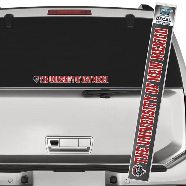 University of New Mexico Lobos Decal