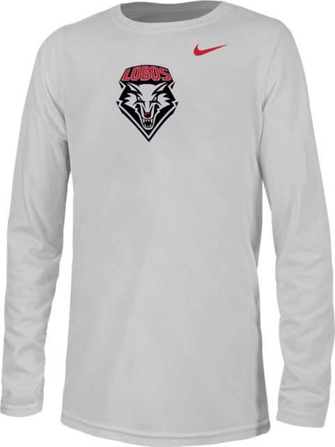 University of New Mexico Youth Lobos Dri-Fit Long Sleeve T-Shirt
