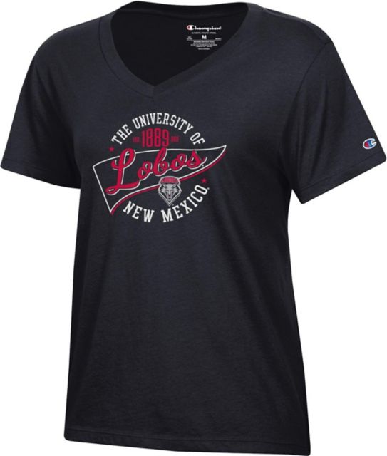 University of New Mexico Women's V-Neck Short Sleeve T-Shirt
