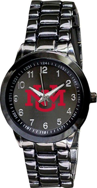 University of New Mexico 32mm Ladies Metal Watch