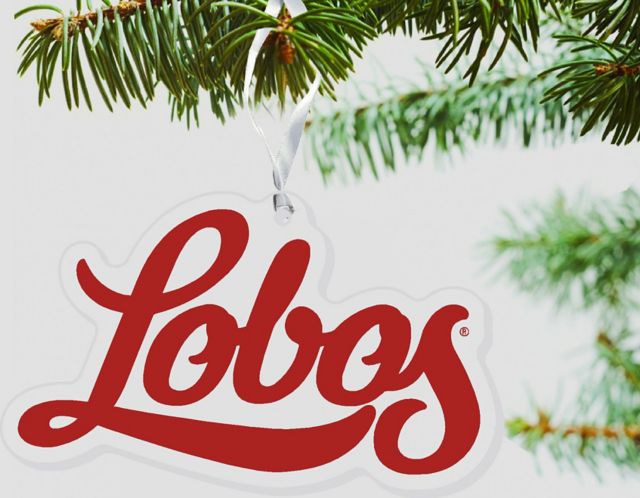 University of New Mexico Lobos 3'' x 4'' Ornament