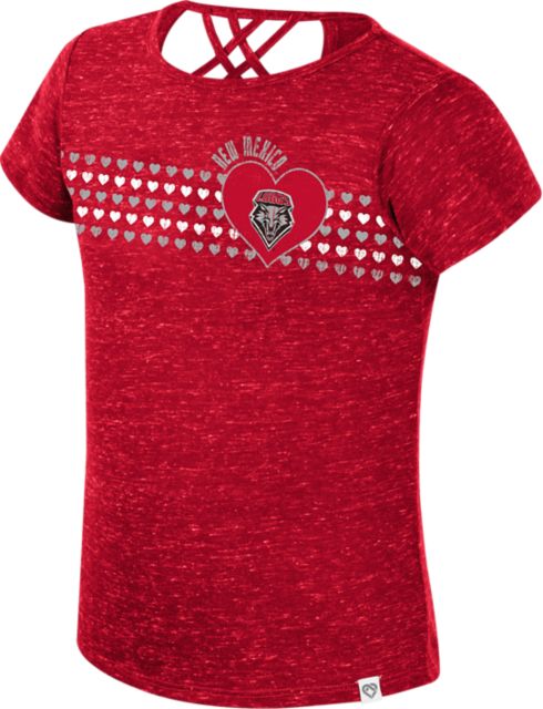 University of New Mexico Youth Girl's Lobos Short Sleeve T-Shirt