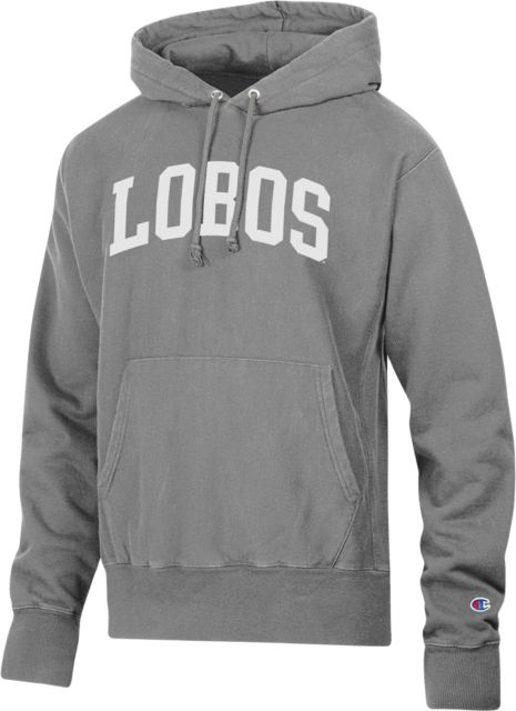 University of New Mexico Lobos Reverse Weave Hooded Sweatshirt