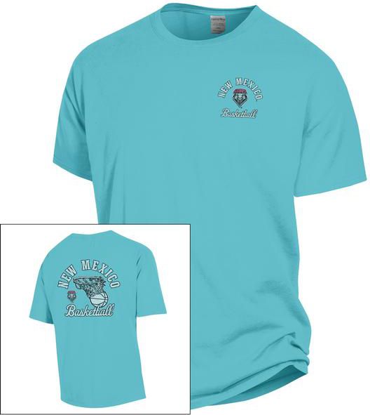 University of New Mexico Basketball Lobos Short Sleeve T-Shirt