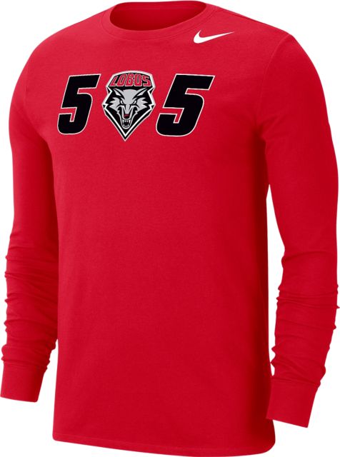 University of New Mexico 505 Long Sleeve T-Shirt