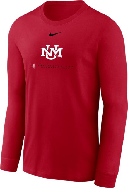 University of New Mexico Lobos Basketball Long Sleeve T-Shirt
