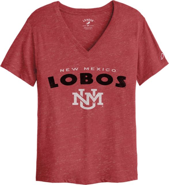 University of New Mexico Lobos Women's V-Neck Short Sleeve T-Shirt