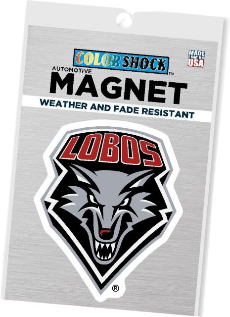 University of New Mexico 4x4 Magnet