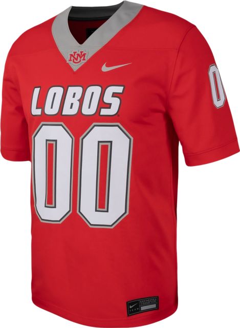 University of New Mexico Lobos Football Replica Football Jersey