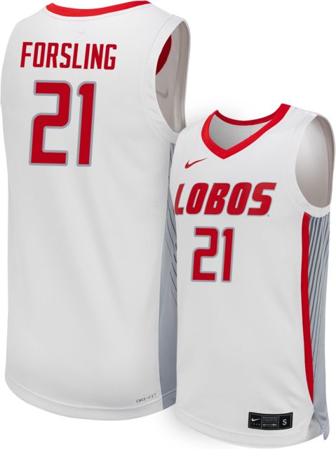 New Mexico Men's Basketball Replica Jersey #21 S FORSLING