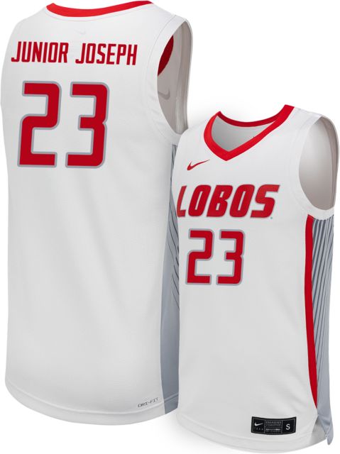 New Mexico Men's Basketball Replica Jersey #23 N JR JOSEPH