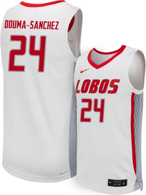 New Mexico Men's Basketball Replica Jersey #24 DOUMASANCHEZ
