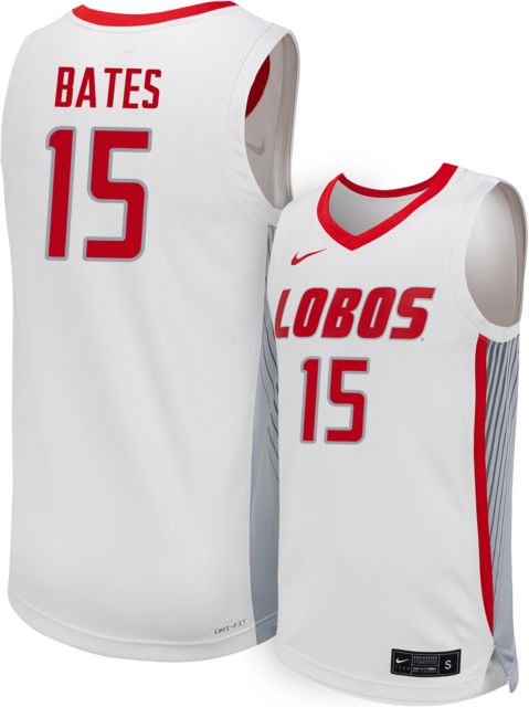 New Mexico Women's Basketball Replica Jersey #15 JAELYN BATES