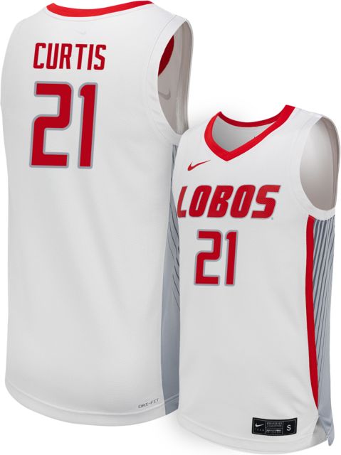 New Mexico Women's Basketball Replica Jersey #21 M CURTIS