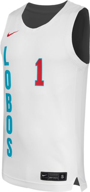 University of New Mexico Basketball #1 Replica Jersey