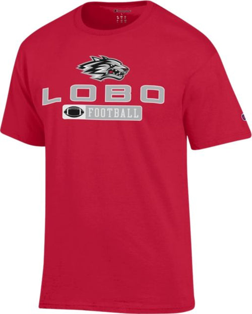 University of New Mexico Lobos Football Short Sleeve T-Shirt
