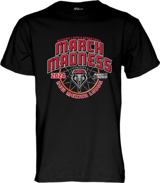 University of New Mexico Men's Basketball 2024 NCAA Tournament Bound T-Shirt