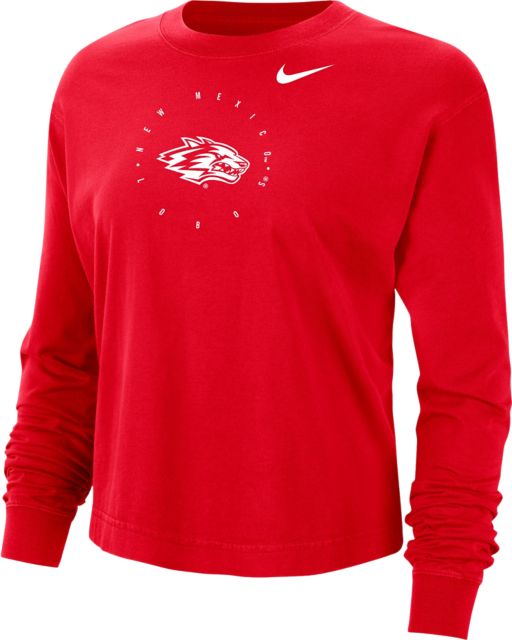 University of New Mexico Women's Lobos Boxy Long Sleeve T-Shirt