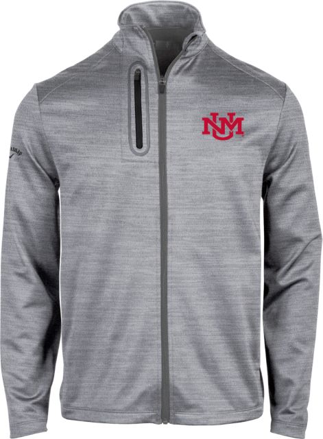 New Mexico Callaway Stretch Performance Heather Grey Jacket-S Secondary Athletics Mark - ONLINE ONLY